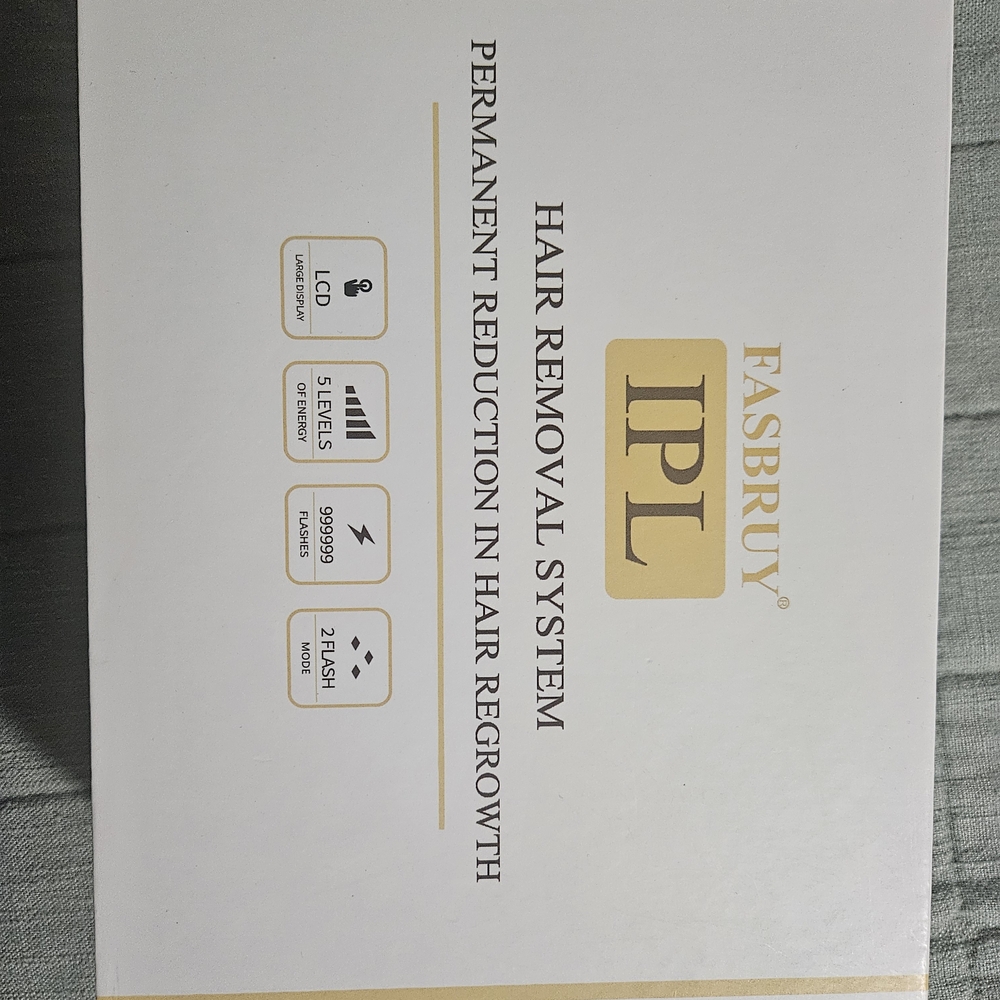 Fasbruy IPL Hair Removal System